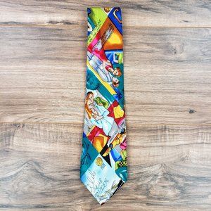 VTG Nicole Miller Classic Novelty Motif Neck Tie
